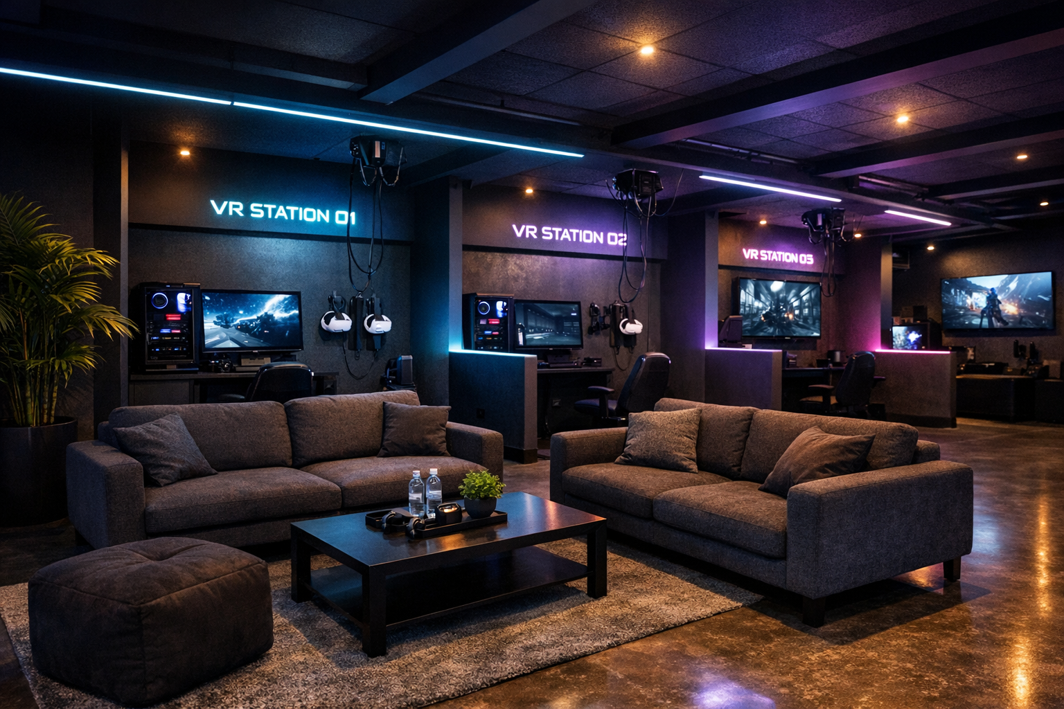 VR Playzone X Interior